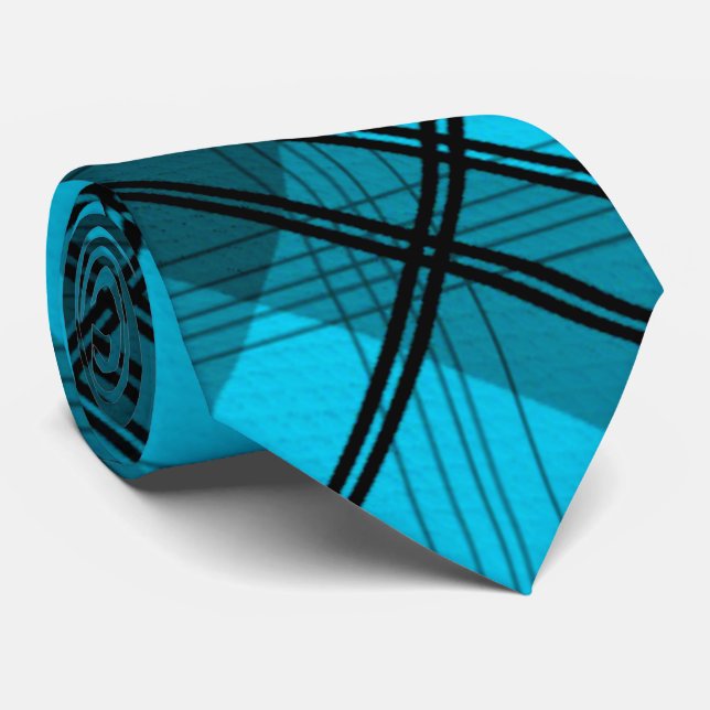 Streifen Krawatte (Gerollt)