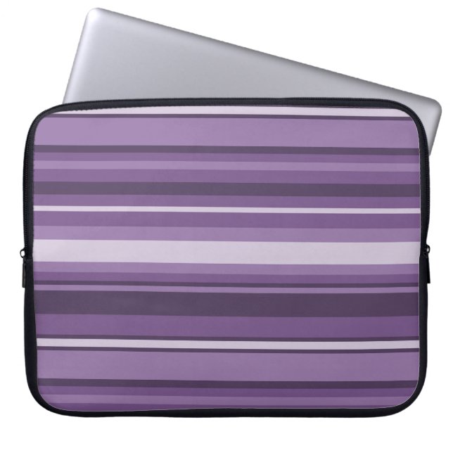 Streifen Laptopschutzhülle (Vorderseite)