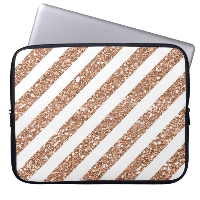 Streifen Laptopschutzhülle (Vorderseite)