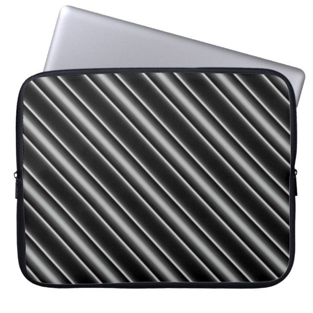 Streifen Laptopschutzhülle (Vorderseite)
