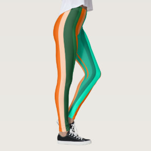 Streifen Leggings