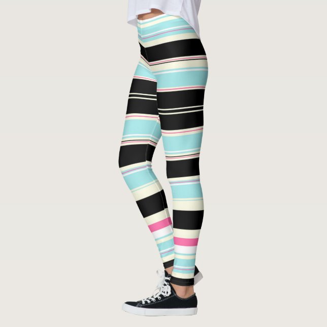 Streifen Leggings (Links)