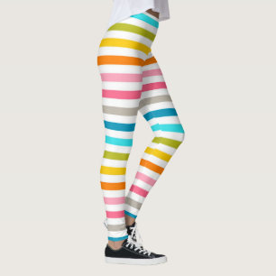 Streifen Leggings