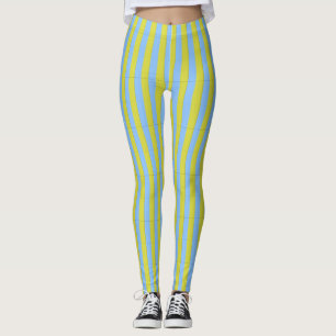 Streifen Leggings für Frauen