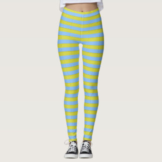 Streifen Leggings für Frauen