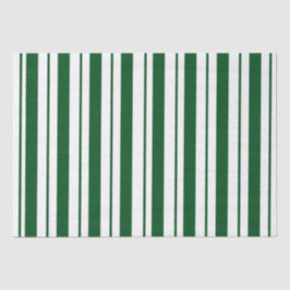 Streifen mit weißer und grüner Candy Cane Seidenpapier