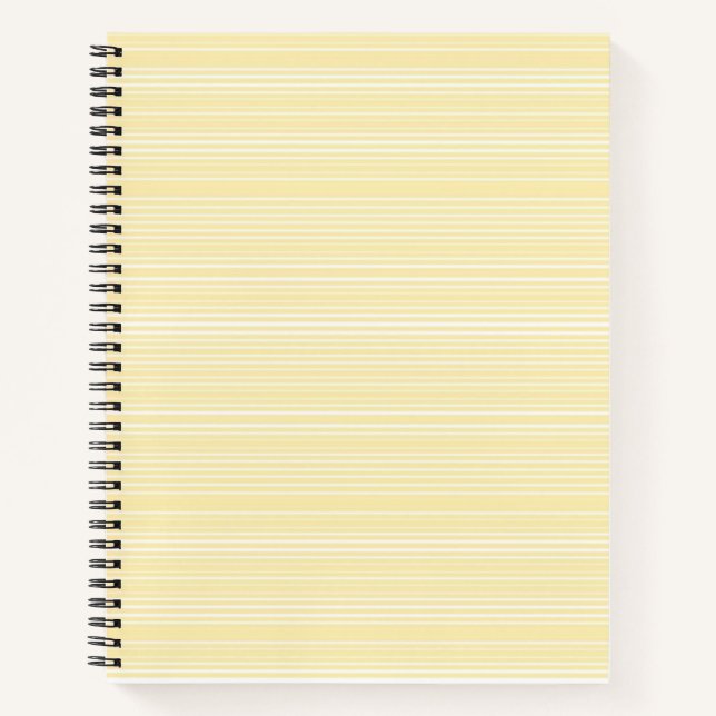 Streifen moderne abstrakte Kunst Notizbuch (Vorderseite)