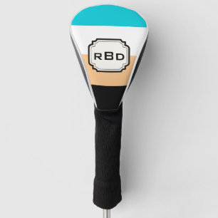 Streifen-Monogramm Golf Headcover