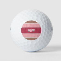 Streifen Muster Maßgeschneiderte Golf-Kugeln
