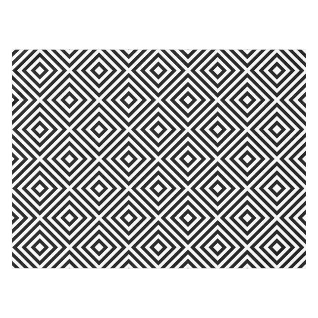 Streifen-Muster Tischdecke (Vorderseite (Horizontal))