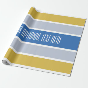 Streifen-Mustergewohnheits-Packpapier Geschenkpapier
