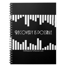 Streifen-Notizbuch Notizblock