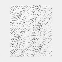 Streifen oder Polka-Punkte, schwarz, weiß, grau