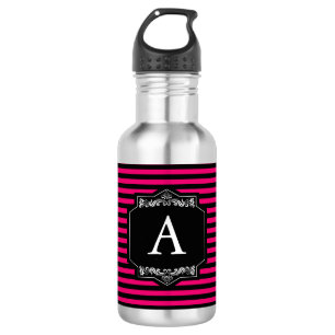 Streifen Pink Flasche des Wassers Squeeze Trinkflasche