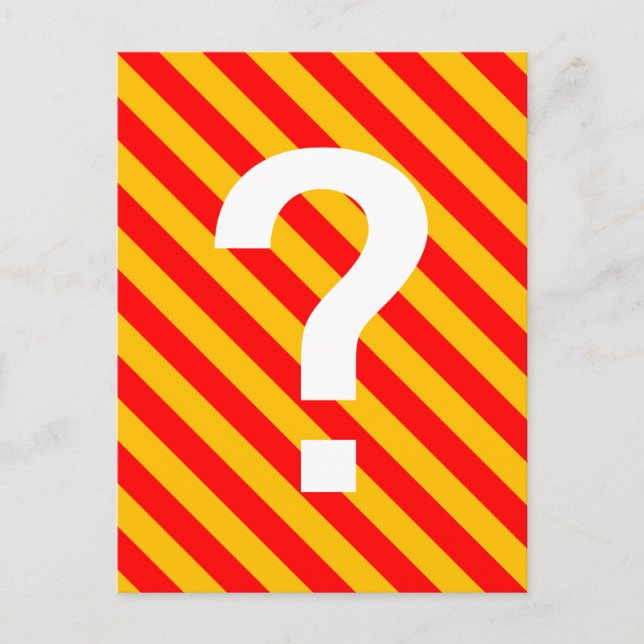 Streifen Postkarte (Vorderseite)