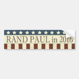 Streifen Rand-Paul-Präsidenten-2016 Sterne Autoaufkleber
