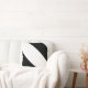 Streifen (schwarz und weiß) | Diagonal) Jede benut Kissen (Couch)