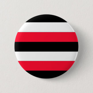 Streifen schwarz, weiß und rot button