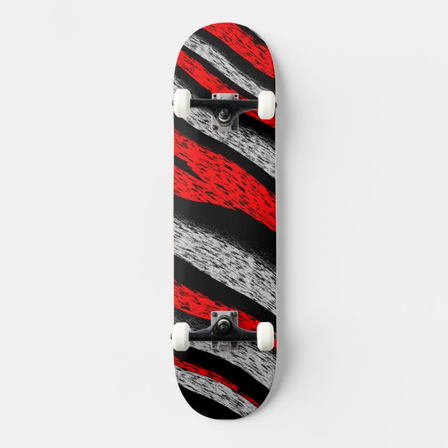 Streifen Skateboard (Vorderseite)