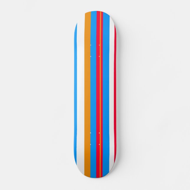 Streifen Skateboard (Vorderseite)
