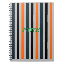 Streifen Spiral Foto Notebook Notizblock