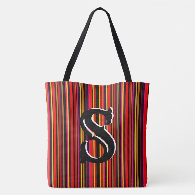 Streifen Tasche (Rückseite)