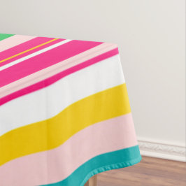 Streifen Tischdecke