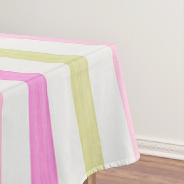 Streifen Tischdecke (Beispiel)