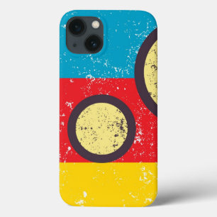 Streifen u. Kreis Case-Mate iPhone Hülle