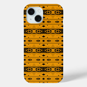 Streifen und geometrische Formen, schwarz Case-Mate iPhone Hülle
