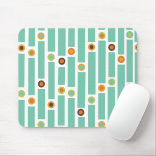 Streifen und Kreise Mousepad