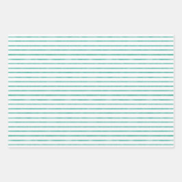 Streifen und Punkte Frühlingsmilch Geschenkpapier Set