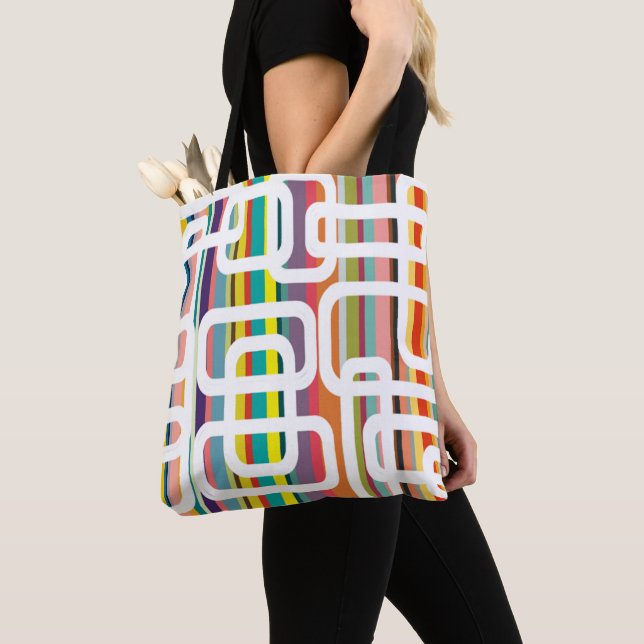Streifen und Rechtecke Tasche (Von Nahem)