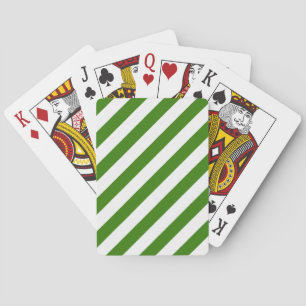STREIFEN, verstellbar grün Spielkarten