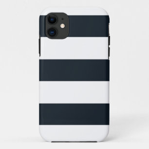 Streifen (weiß und schwarz) Case-Mate iPhone hülle