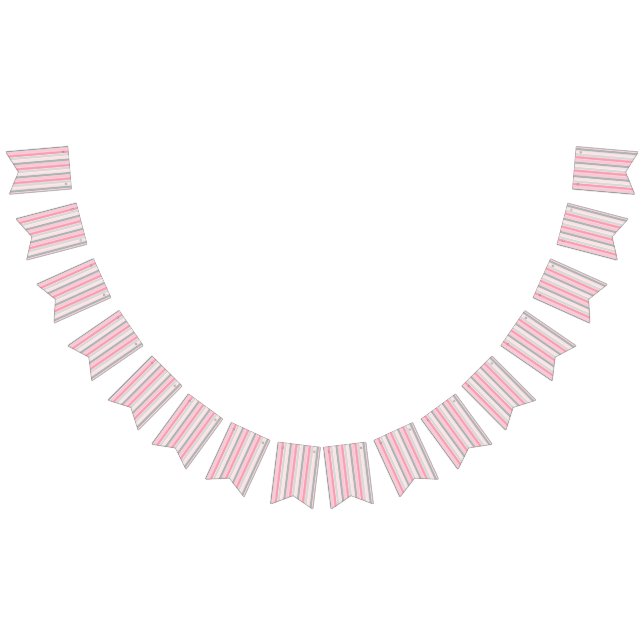 Streifen Wimpelkette (Alle)