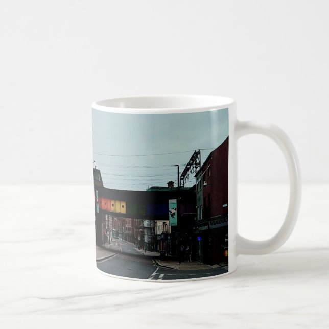 Streifenbrücke Kaffeetasse (Rechts)