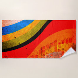 Streifendesign Strandtuch