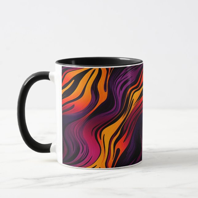 Streifendesign Tasse (Links)