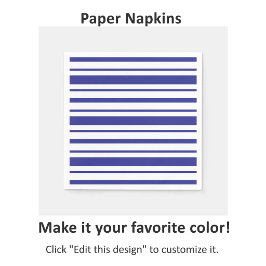 Streifenmuster-Design Serviette
