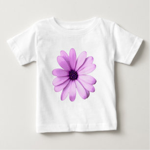 Streifenmuster mit lila Molsen Baby T-shirt