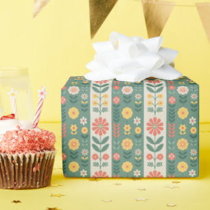 Streifenmuster-Papierrolle Geschenkpapier