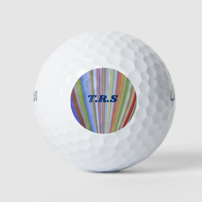 Streifenöffnung Golfball (Vorderseite)