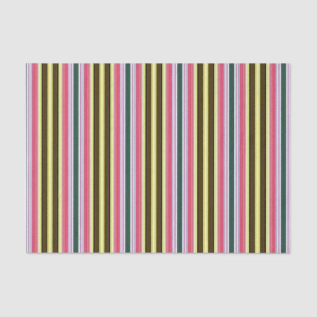 Streifenpapier Seidenpapier (Vorderseite)