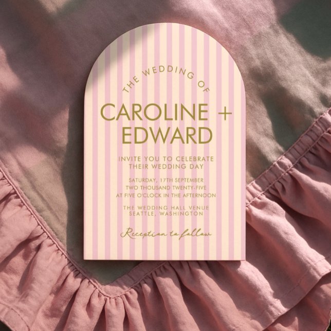 Streifenpflasterei Einladung (Von Creator hochgeladen)