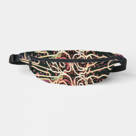 Streifenstruktur Bauchtasche