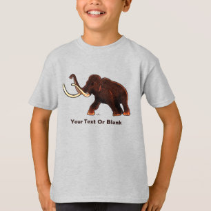 Streifenwollemammut T-Shirt