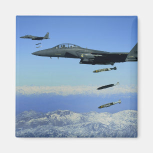 Streik-Eagle-Flugzeuge der US-Luftwaffe-F-15E Magnet