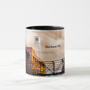 Streik-Turm-Foto Durhams Nord-Carolina glückliche Tasse