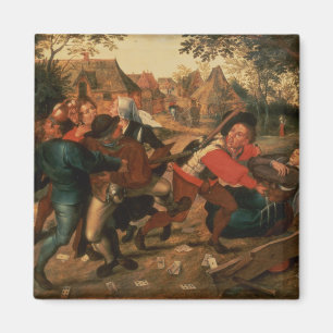 Streitene Spieler Magnet